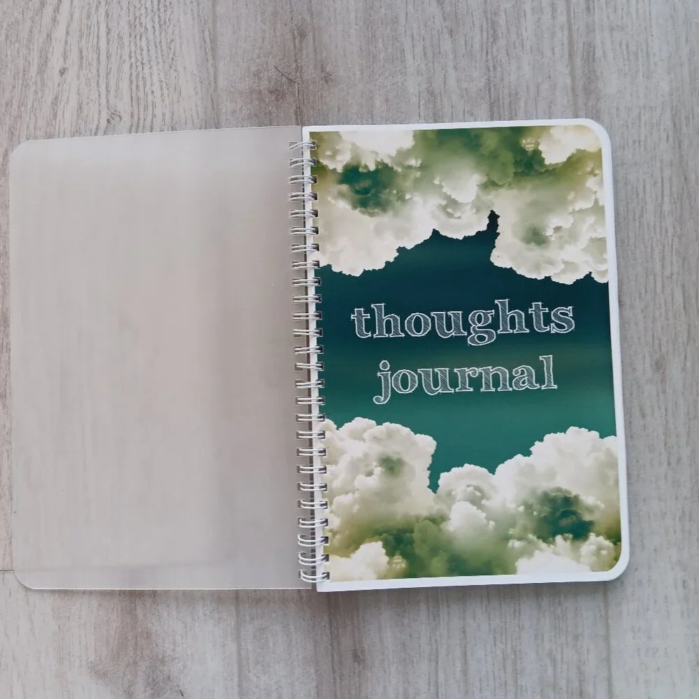 BookFactory Thoughts Journal Veteran-Owned Made in U.S.A. Spiral Bound Gifts